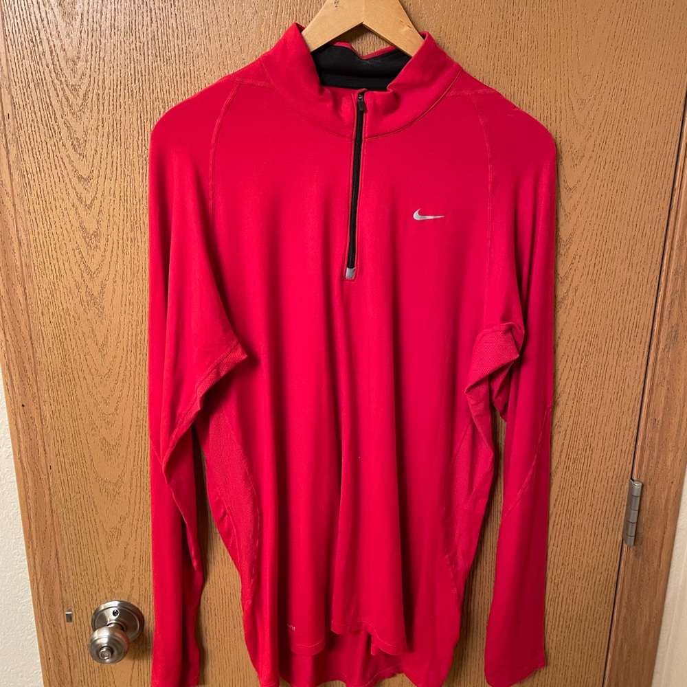 Mens Nike Element 1/4 zip running pullover